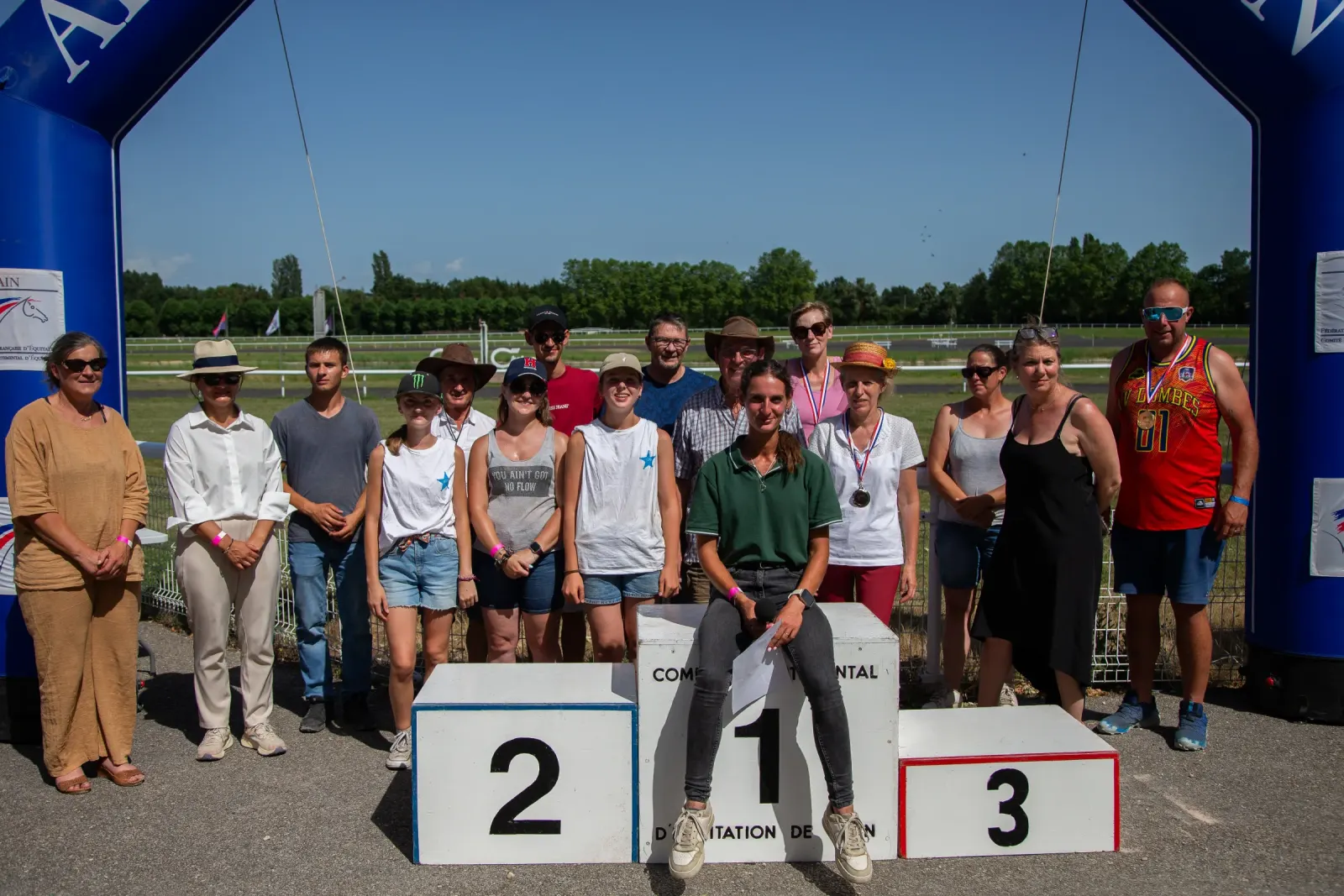 Podium de concours